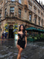 CHIARA VELVET NOIR DRESS