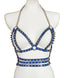 POISON Cage Bras Harness with spikes < Trinity >