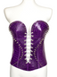 Hera — Spiked Leather Overbust Corset