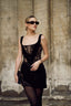CHIARA VELVET NOIR DRESS