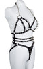 POISON Full Body Harness with Spikes < Trinity >